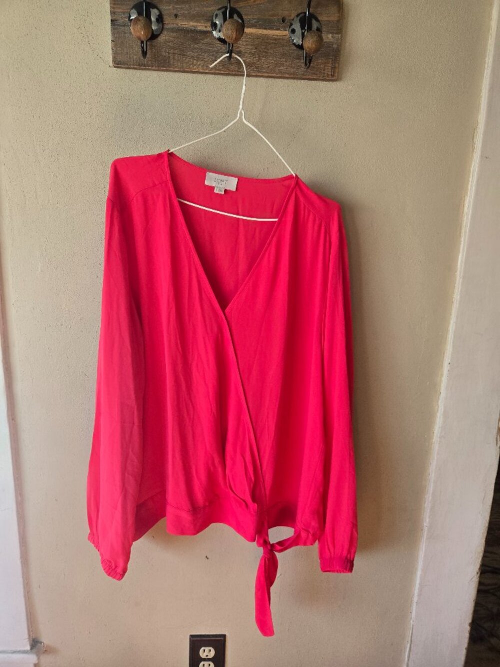 Pink Dress Blouse